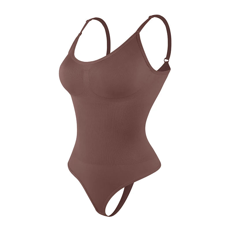 Smoothing Shapewear Bodysuit for Women Faja Full Body Shaper Thong Soft Body Shaping Sculpting Breast Slimming Underwear Dabfavshop