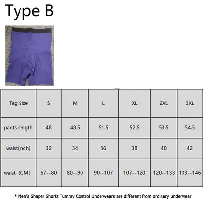 Sculpt & Support: Men's High-Elasticity Comfort Shapewear - Dabfavshop