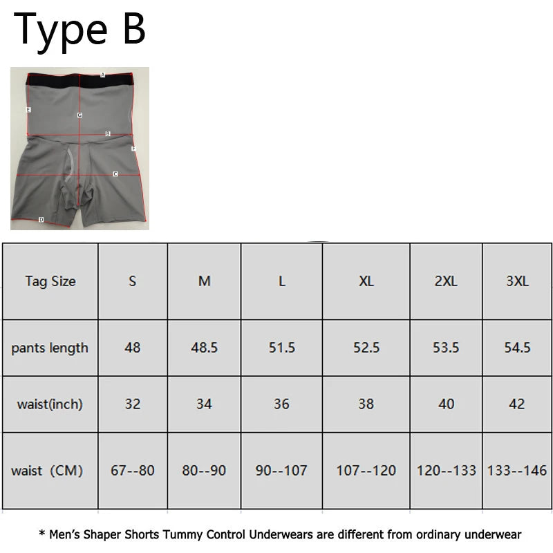 Sculpt & Support: Men's High-Elasticity Comfort Shapewear - Dabfavshop