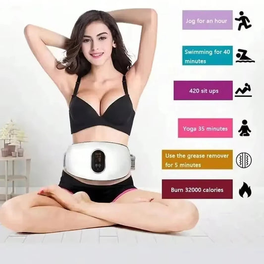 Vibration Abdomen Slimming Machine Weight Loss Lazy Big Belly Thin Waist Stovepipe Fat Burning Abdominal Massage Fitness Equip 8