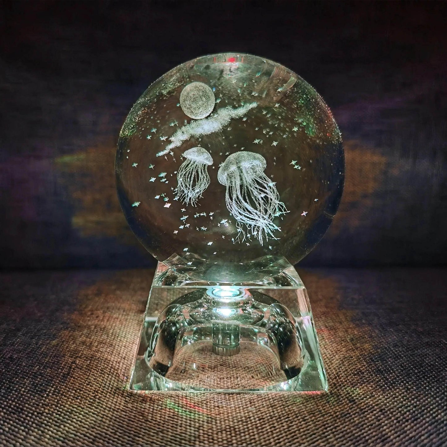 3D LED Crystal Ball Collectible - Dabfavshop