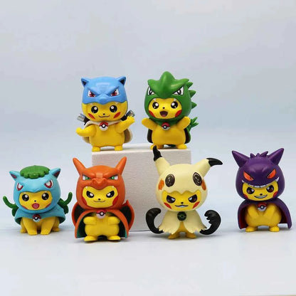 Creative Cartoon Anime Toys set
