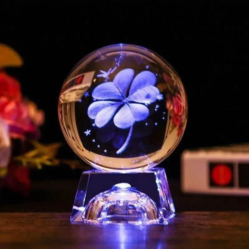 3D LED Crystal Ball Collectible - Dabfavshop