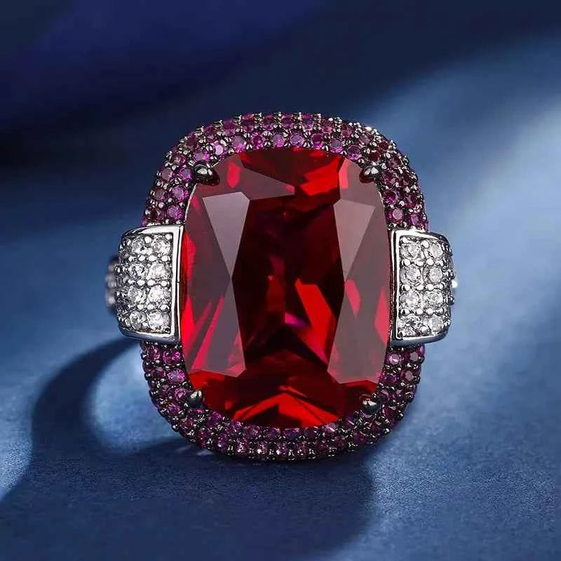 Ruby Emerald Rings
