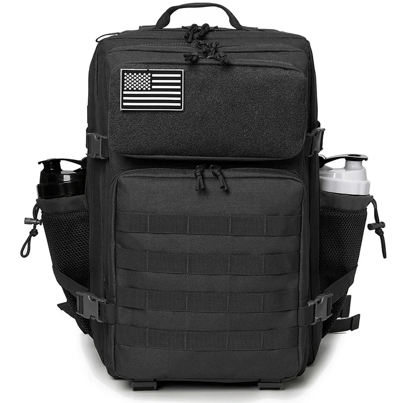 45L Tactical Backpack survival Bag Hunting MOLLE Backpack GYM For Men EDC Outdoor Hiking Rucksack Witch Bottle Holder Dabfavshop