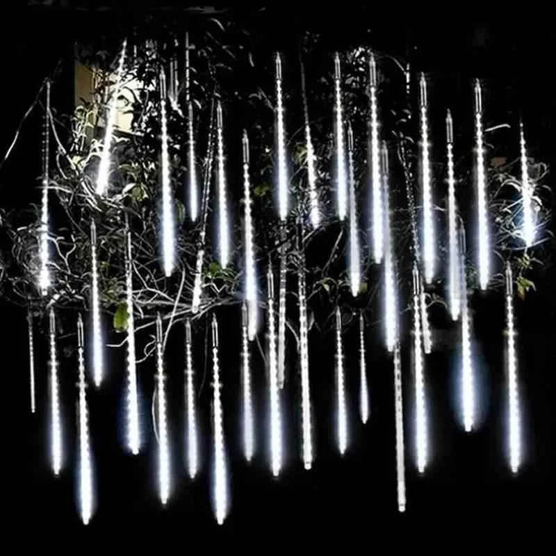 Led Hanging String Lights Meteor Shower