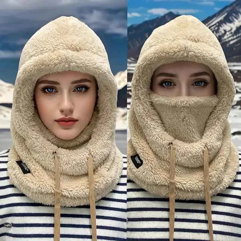 Thermal Windproof Ski Hood Full Face Mask
