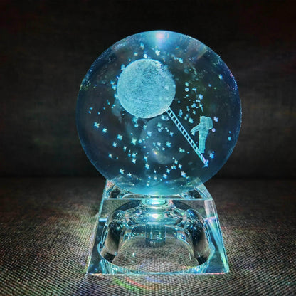 3D LED Crystal Ball Collectible - Dabfavshop