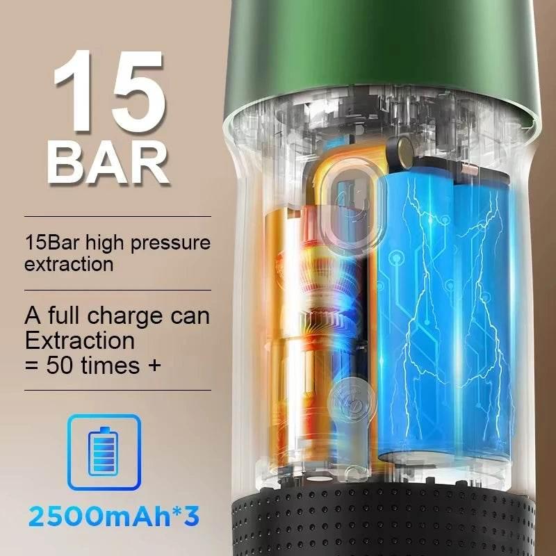 BrewGo Pro: Espresso Anywhere, Anytime! - Dabfavshop