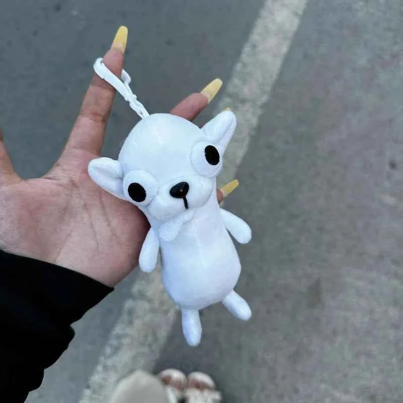 12cmChihuahua Stuffed Plush Animal Toy Keychain
