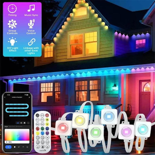 Weather-Proof Wonder: Smart RGBIC Lights for Stunning Outdoor Scenes! - Dabfavshop