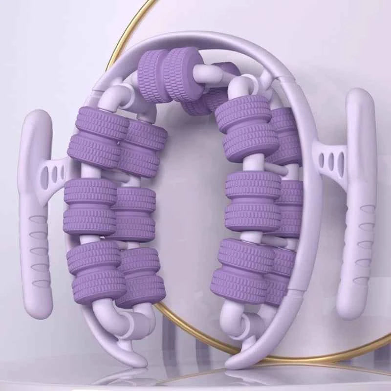 28 Wheel Annular Leg Clamp Anti-Cellulite Massager Body Slimming Roller Dabfavshop