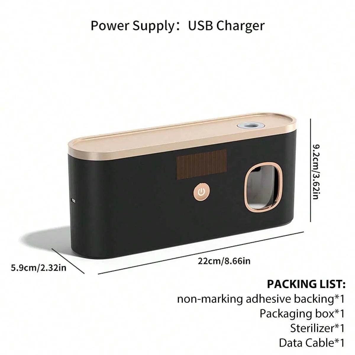 UV Toothbrush Sanitizer & Holder – Rechargeable Clean - Dabfavshop