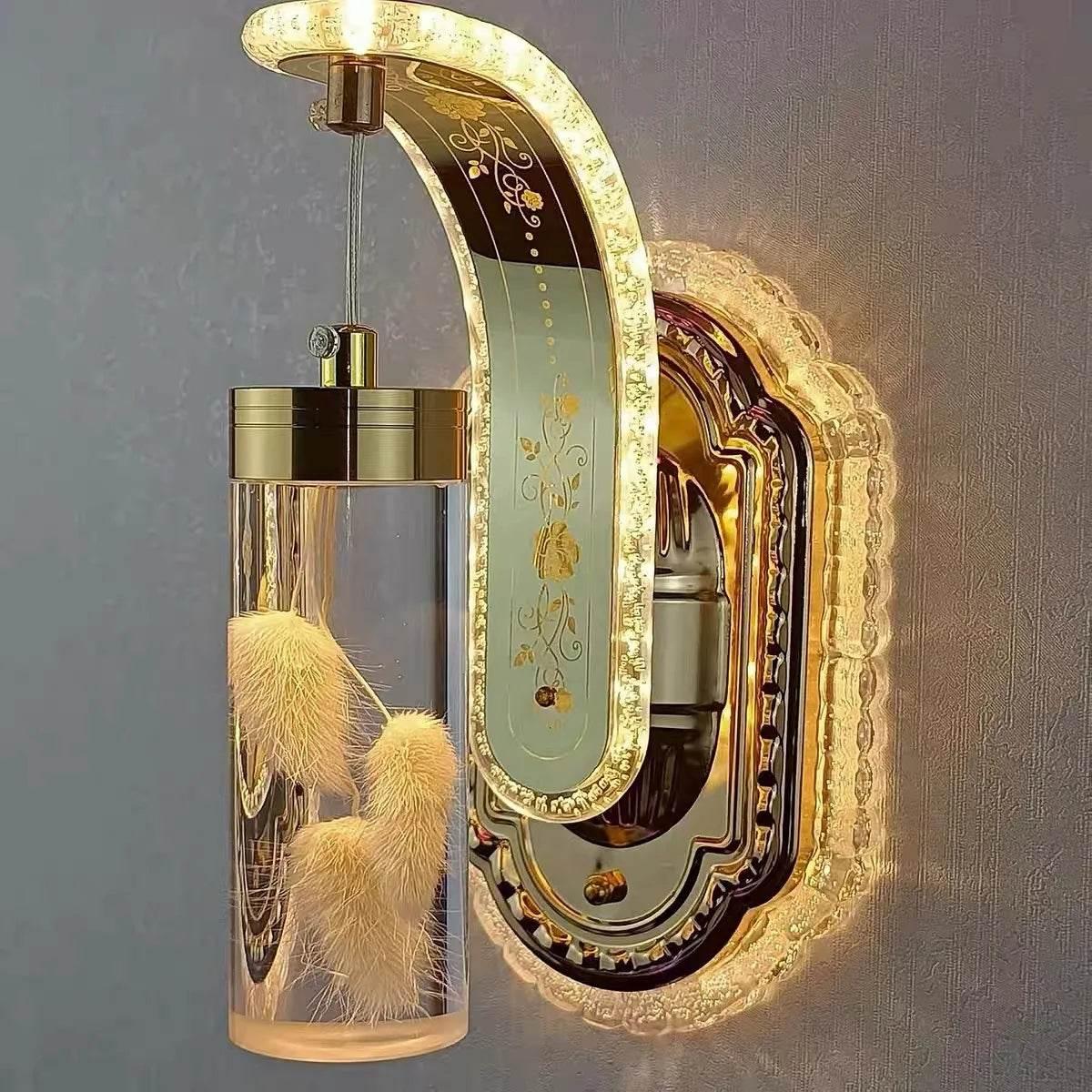 GlowBloom Amber Lamp – Elegance Meets Warmth! - Dabfavshop