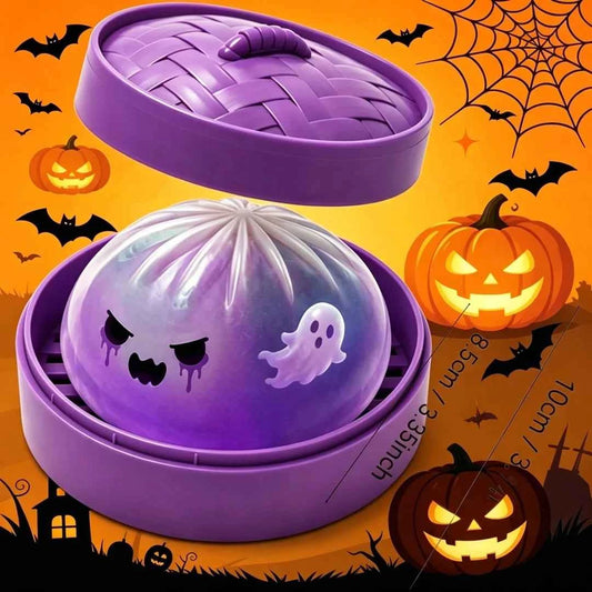 Halloween Theme Ghost Dumpling Soft Squishy