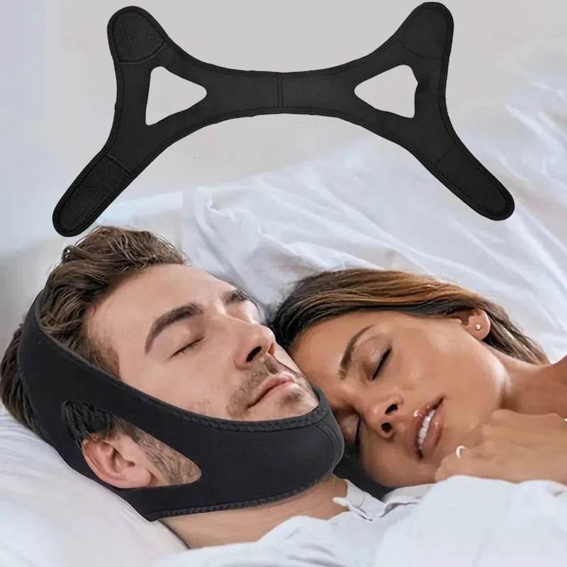 Anti-snoring Band Open Mouth Breathing Corrective Anti-snoring Chin Rest - Dabfavshop