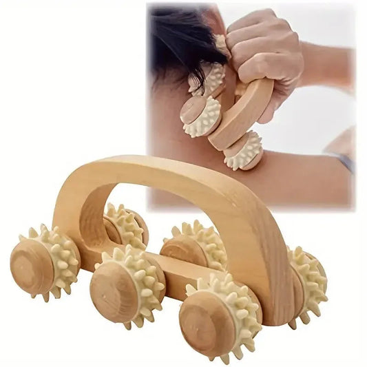 Wooden Massage Roller Tool - Dabfavshop