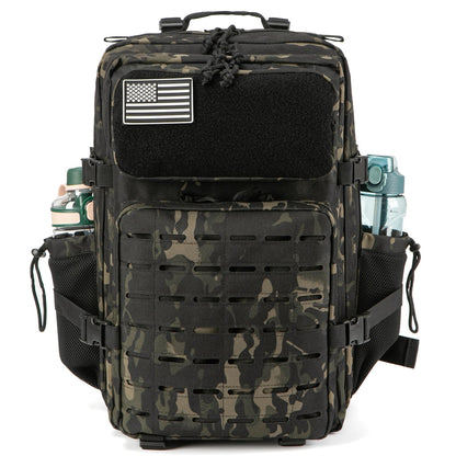 45L Tactical Backpack survival Bag Hunting MOLLE Backpack GYM For Men EDC Outdoor Hiking Rucksack Witch Bottle Holder Dabfavshop