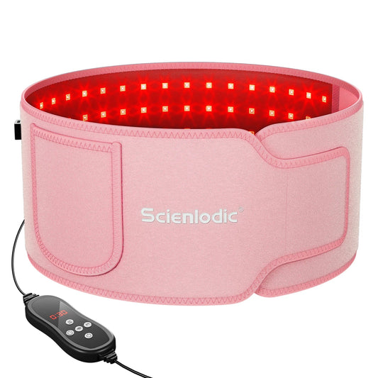 100 LED Fat Loss Belt Red Light Therapy For Body Health Care Infrared Lamp Back Pain Relief Waist Heating Belt Massage Machine Dabfavshop