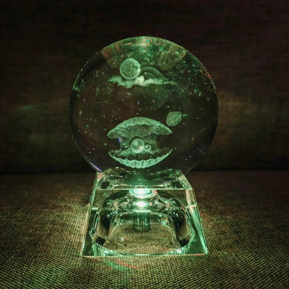3D LED Crystal Ball Collectible - Dabfavshop