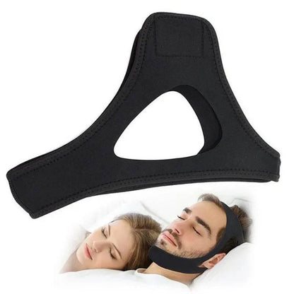 Anti-snoring Band Open Mouth Breathing Corrective Anti-snoring Chin Rest - Dabfavshop