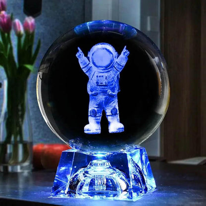 3D LED Crystal Ball Collectible - Dabfavshop