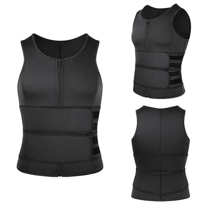 Men  Slimming Compression Body Shaper Waist Trainer Vest Dabfavshop