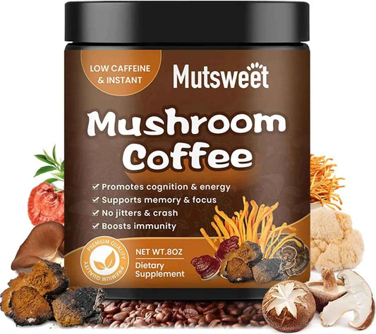  Organic Ground Coffee With Lion's Mane Mushroom