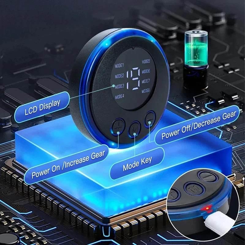 Wireless EMS Muscle Stimulator - 6 Modes, 10 Levels - Dabfavshop