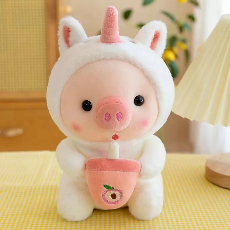 25cm Bubble Pig Plush Toy