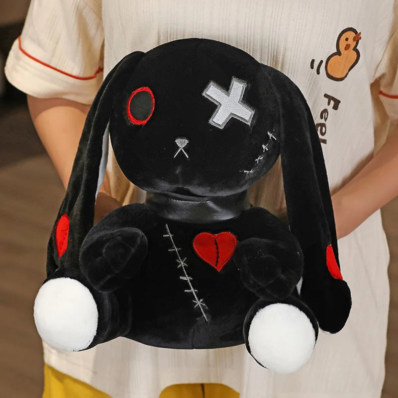 Spooky Gothic Bunny Stuffed Animal