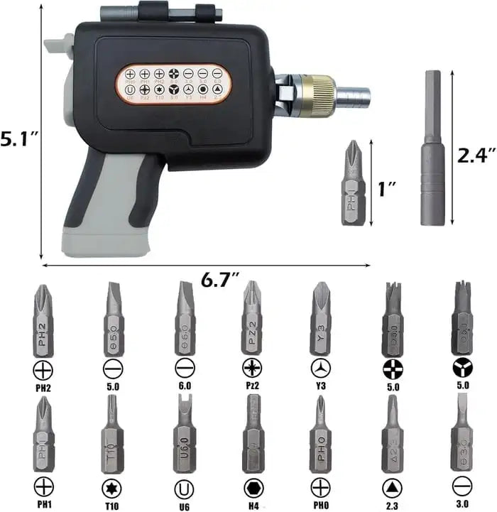 Ultimate DIY Companion – 16 Tools in 1 Handheld! - Dabfavshop
