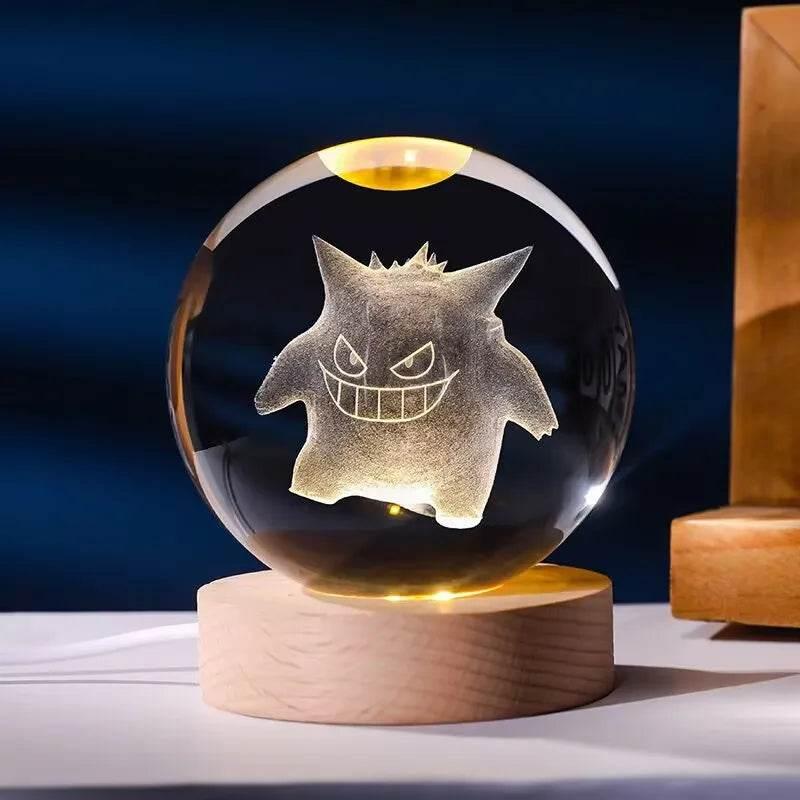 Decorative Crystal Ball 3D Figures Night Light - Dabfavshop