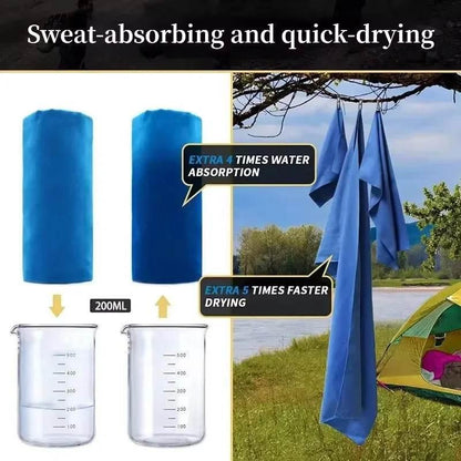 Quick-Drying Sports Towel 40x80CM - Dabfavshop