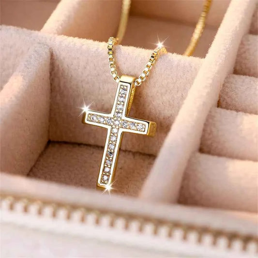 Cross Pendant Clavicle Necklaces