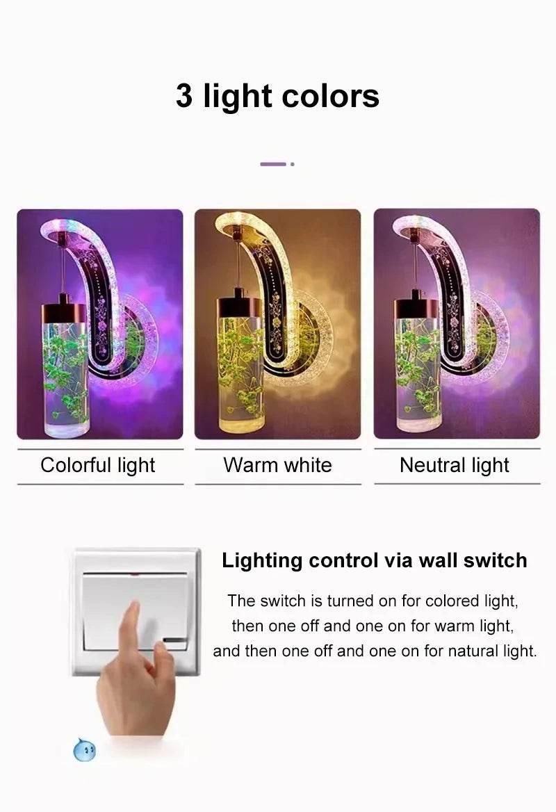 GlowBloom Amber Lamp – Elegance Meets Warmth! - Dabfavshop