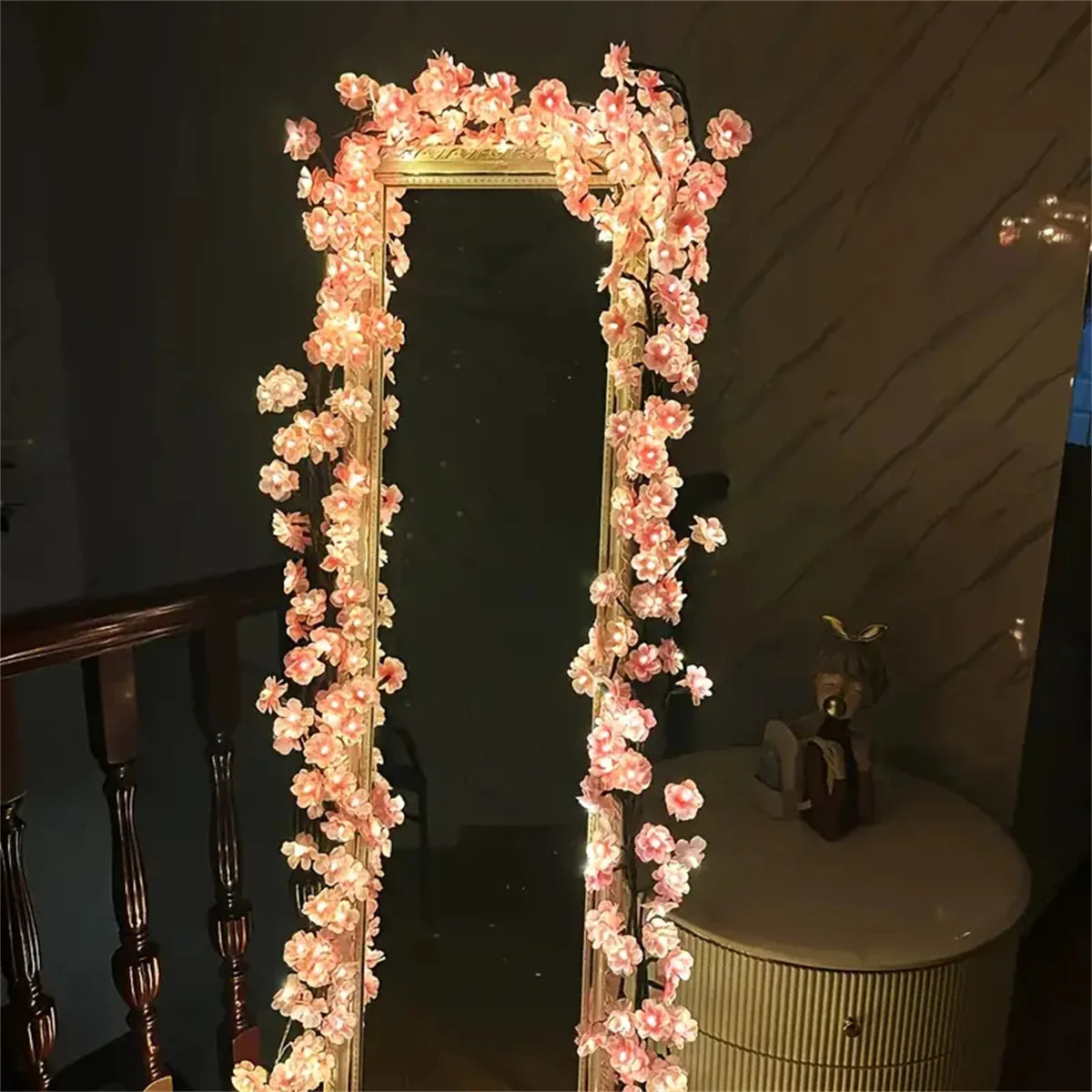 Cherry Blossom 96 Led USB Tree Branch Rattan Lights 8 Modes Colorful String Lamp Any Occasion Decoration Dabfavshop