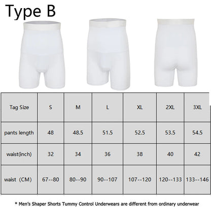Sculpt & Support: Men's High-Elasticity Comfort Shapewear - Dabfavshop