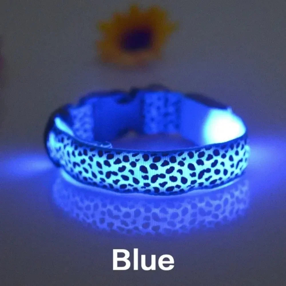 LED Leopard Dog Collar - Dabfavshop