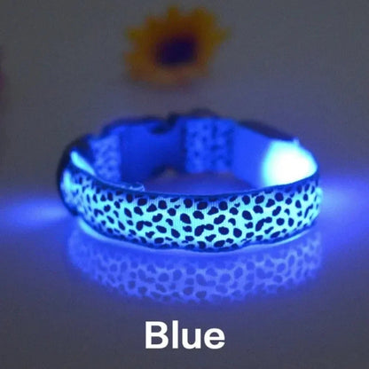 LED Leopard Dog Collar - Dabfavshop