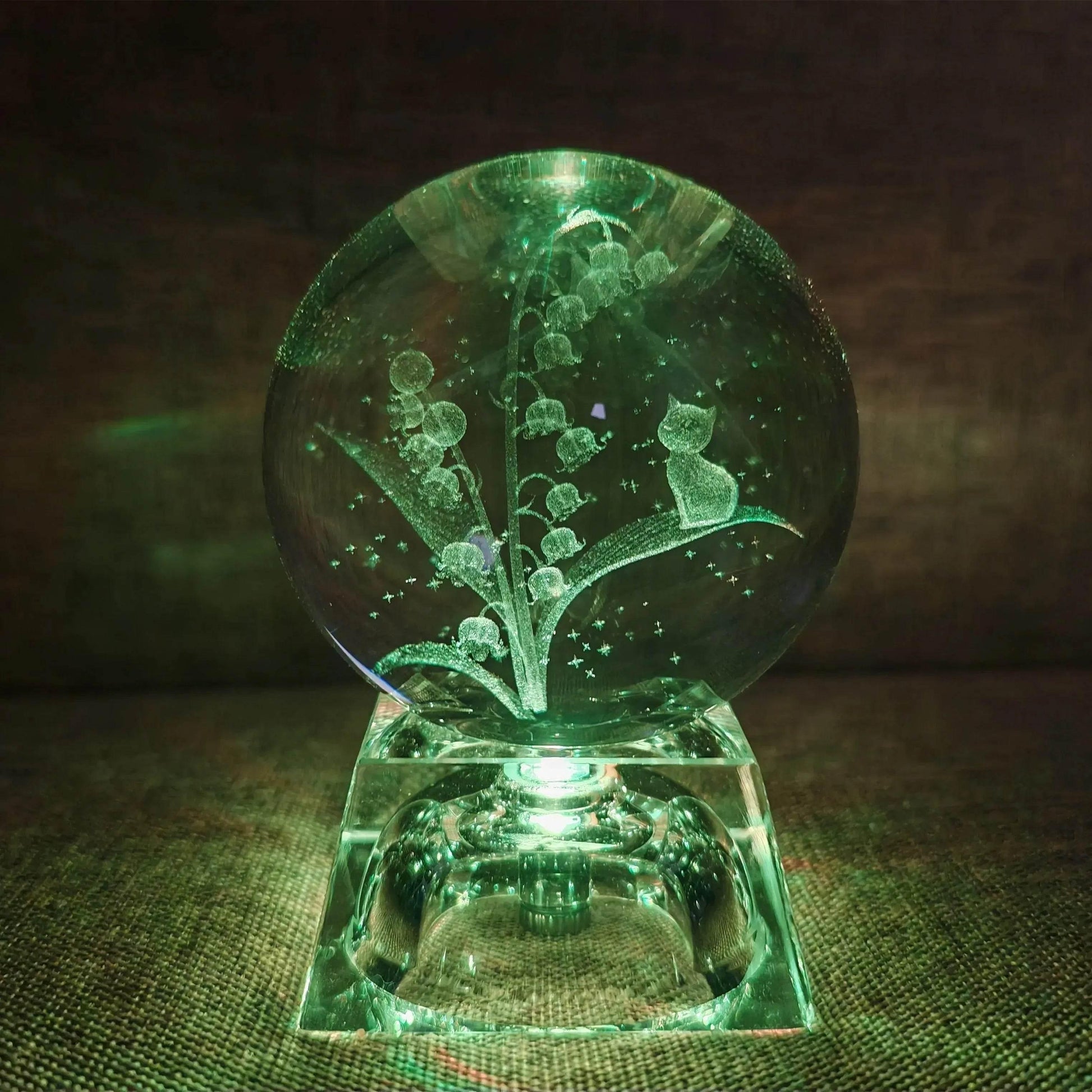3D LED Crystal Ball Collectible - Dabfavshop