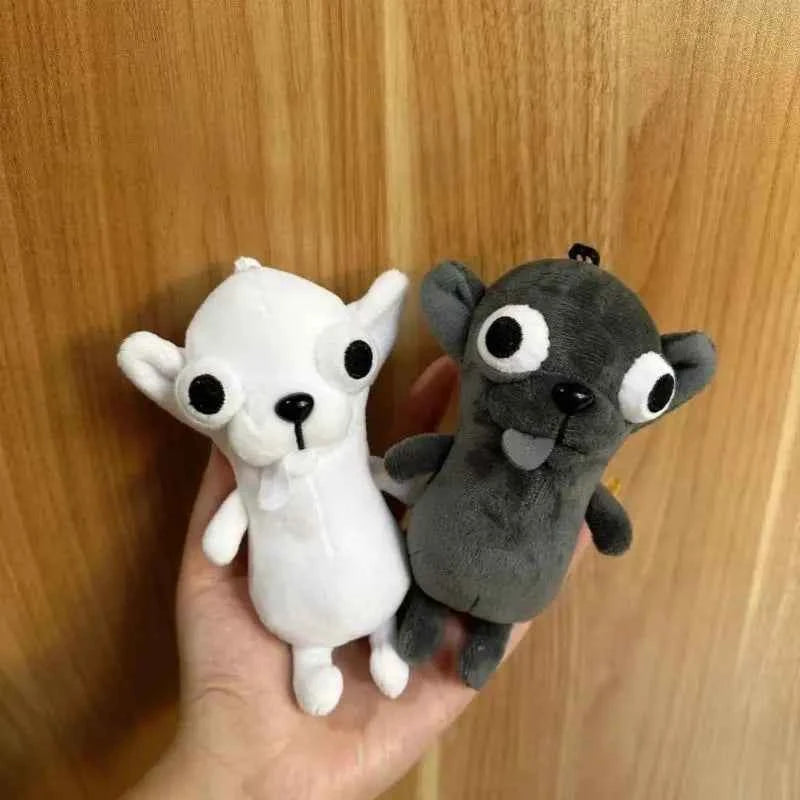 12cmChihuahua Stuffed Plush Animal Toy Keychain