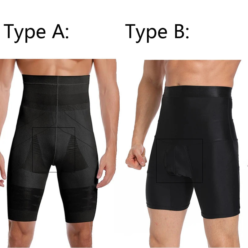 Sculpt & Support: Men's High-Elasticity Comfort Shapewear - Dabfavshop