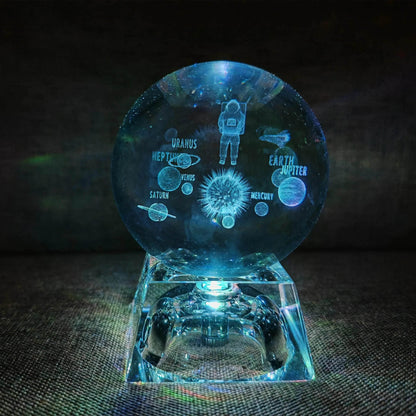 3D LED Crystal Ball Collectible - Dabfavshop
