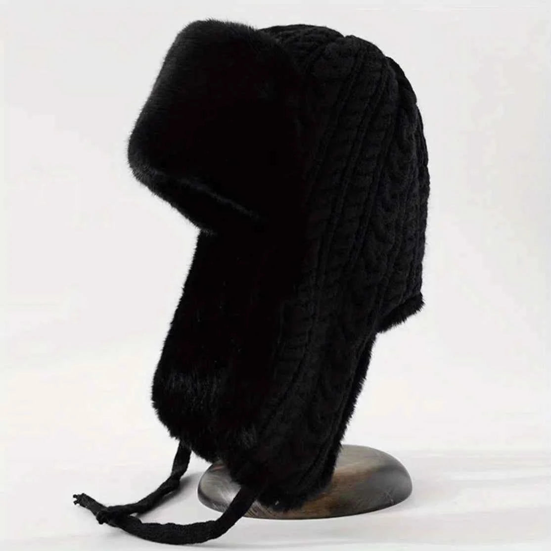 Extended Ear Flaps - Windproof Winter Cap