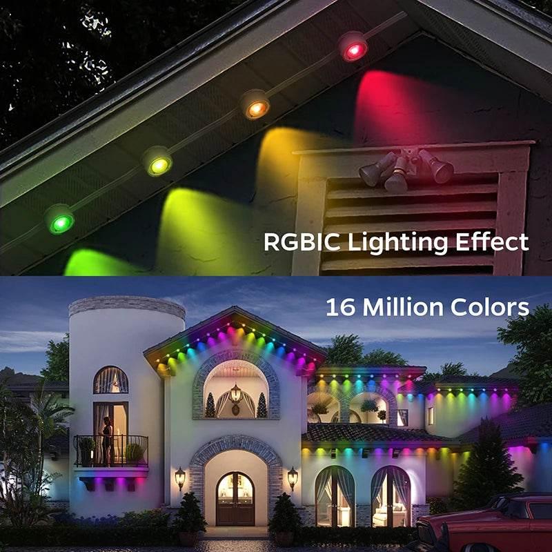 Weather-Proof Wonder: Smart RGBIC Lights for Stunning Outdoor Scenes! - Dabfavshop