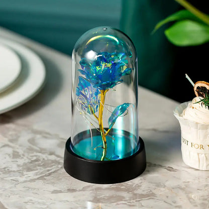 LED Galaxy Three Rose Artificial Flowers