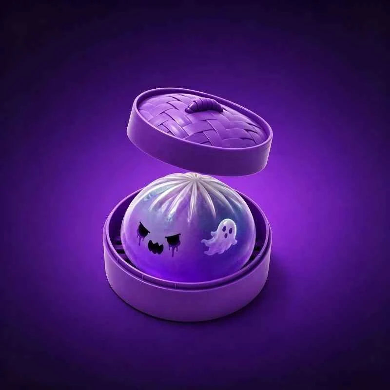 Halloween Theme Ghost Dumpling Soft Squishy