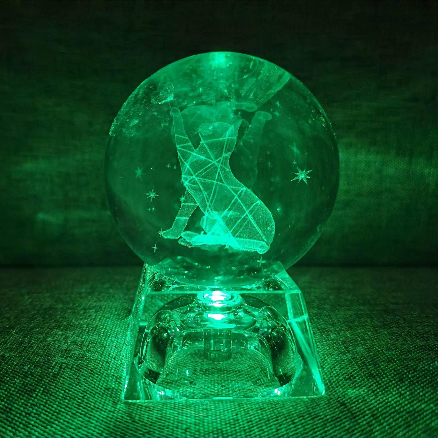 3D LED Crystal Ball Collectible - Dabfavshop