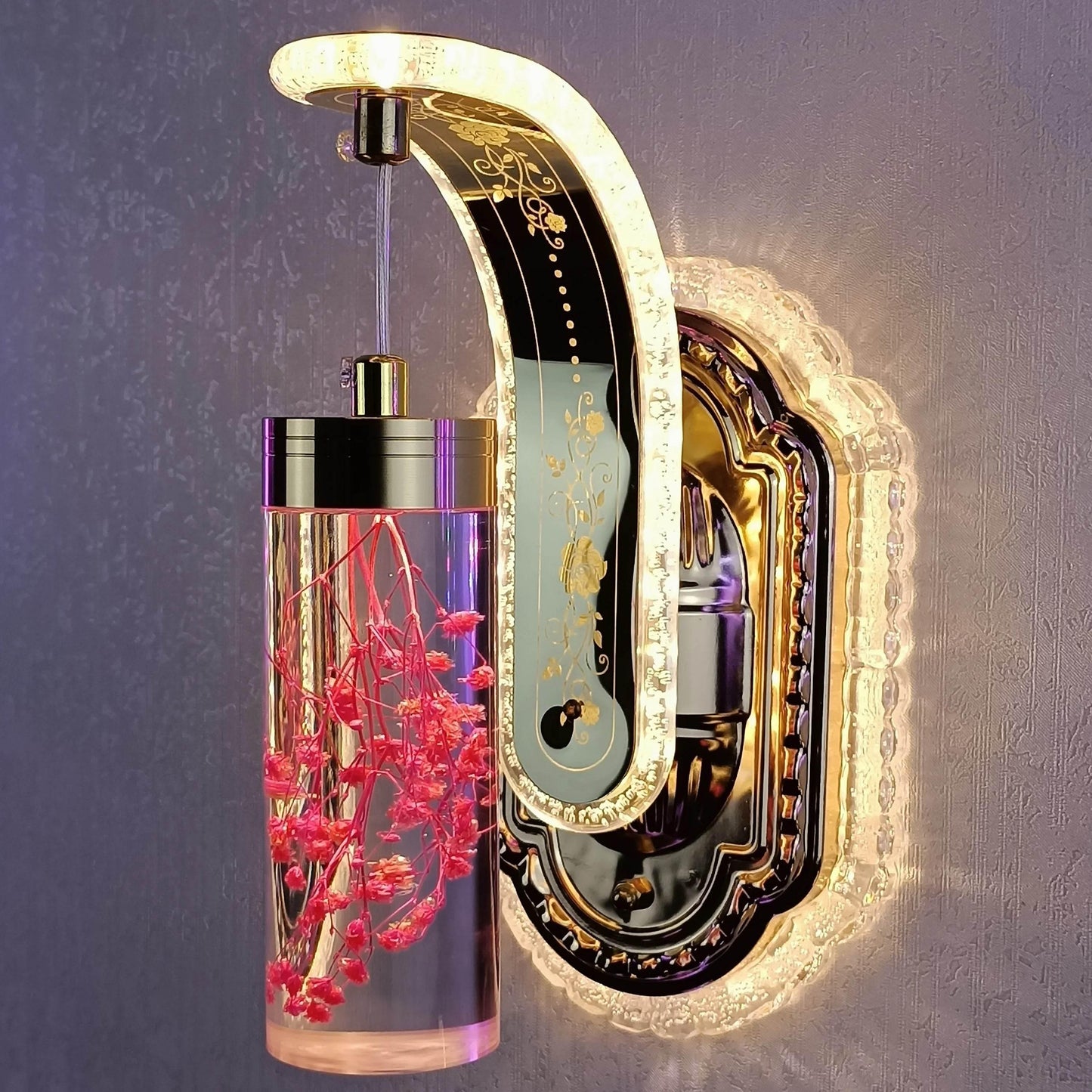 GlowBloom Amber Lamp – Elegance Meets Warmth! - Dabfavshop